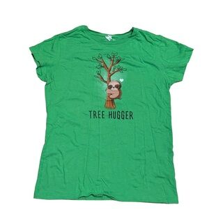 Tree Hugger Green Women's Short Sleeve Tee